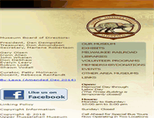 Tablet Screenshot of harlowtonmuseum.org